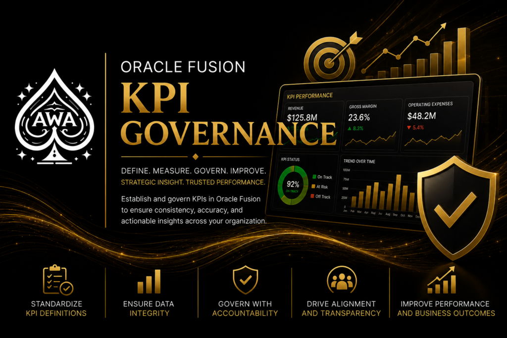 KPI Governance and Dashboard Reporting