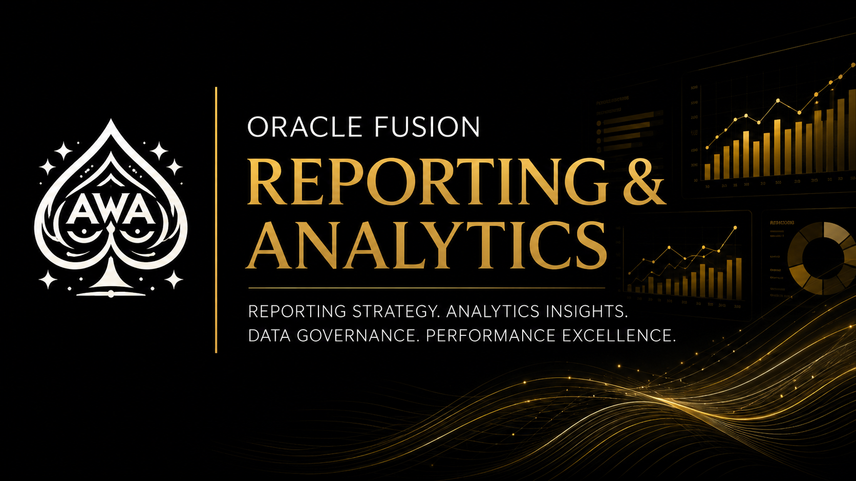 Oracle Fusion reporting analytics dashboard strategy