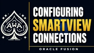 Oracle SmartView Connection Setup Guide
